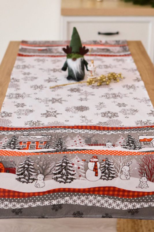 Доріжка (ранер) на стіл "Новорічна"